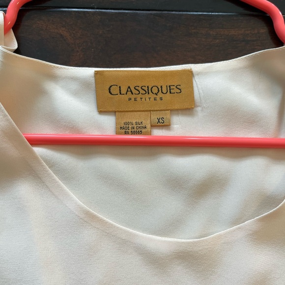 Classiques Entier pale pink silk tank - Picture 3 of 4